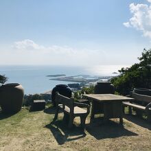 くつろぎの展望スペース