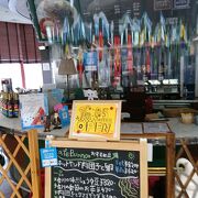 高松空港内のカフェ