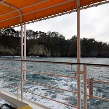 日出島は細長い島なので…、