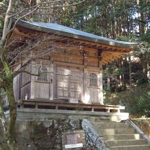 奥の院にあるお堂だ