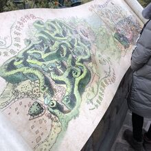 迷路の地図のようなもの。