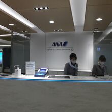 ＡＮＡのラウンジ