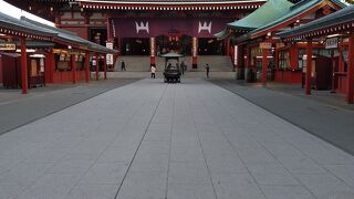 日曜の朝6-7時は密でなく参拝できます