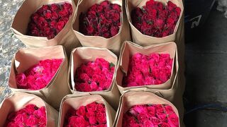 バンコクの花市場