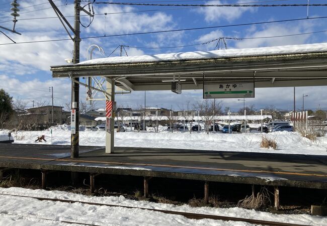 静かな駅