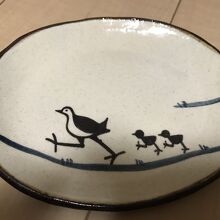 シロハラクイナの可愛いやきもの