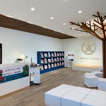 琴平駅のラウンジ大樹