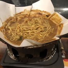 〆ラーメン。