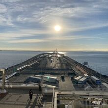 東京湾アクアライン木更津側