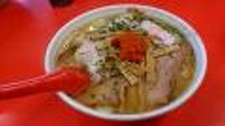 並んで食べました