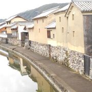 宿場町として栄えた懐かしい感じの町