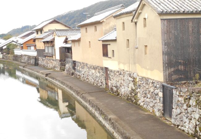 宿場町として栄えた懐かしい感じの町