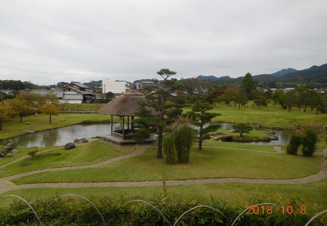 小幡藩邸の庭園