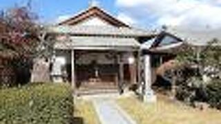 かつての明智氏の菩提寺