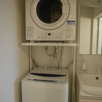 室内に洗濯・乾燥機があるのが便利
