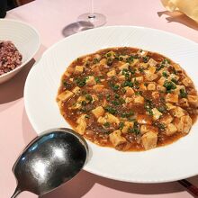 プラチナ麻婆豆腐　七穀ごはん