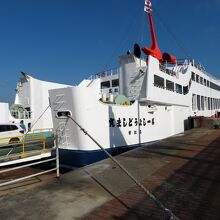 宇高航路に就航していた船。