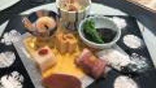 窓際だと景色が最高です