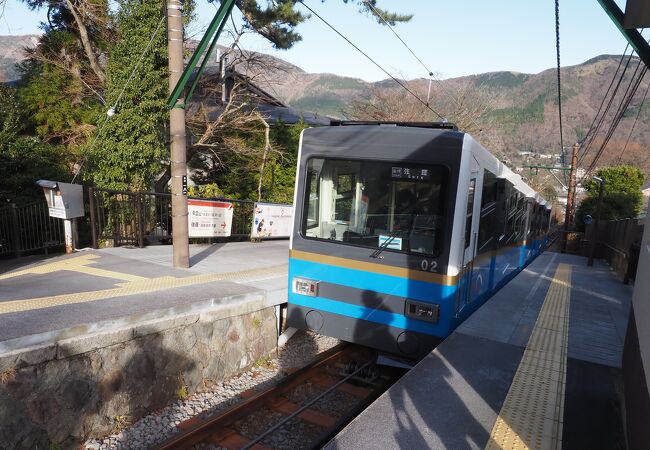 箱根美術館へ行くならこちらで下車@公園上駅