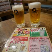 東急線蒲田駅の線路わきにある手ごろな居酒屋