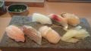高級なお寿司をリーズナブルに頂けます！