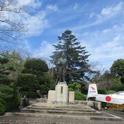 平和会館周辺の公園