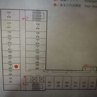 避難経路図を見ると全室６０５号室と同じ広さありそう。