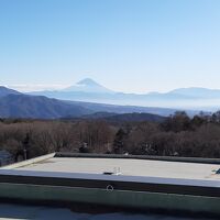 屋上からは富士山も綺麗に見えました。