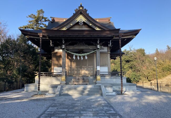 この辺りでは有名な神社