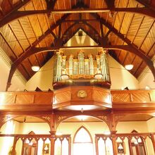 パイプオルガンも音色を聴いてみたかった