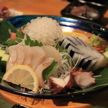 お刺身、きれい～です！