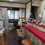 松山高浜で劇渋食堂見つけた、桟橋横みなとやさん