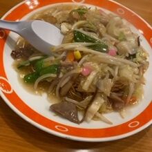 今回いただいた皿うどん。