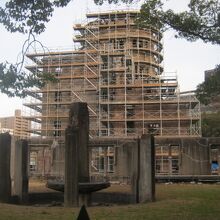 2020年12月時点における原爆ドームの外観