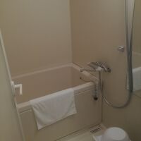 浴室。家庭風呂と同じように入浴できる