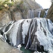袋田の滝　日本三大名瀑