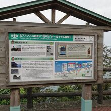 親不知記念広場展望休憩所 