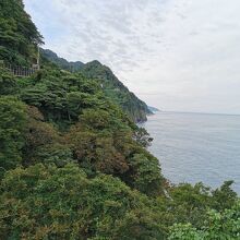 親不知記念広場展望休憩所 