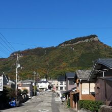 麓からの風景。