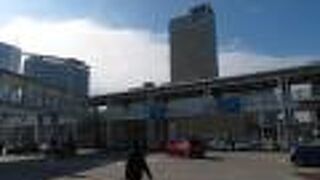 海を眺める風景が綺麗なターミナル。