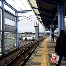 宮崎空港駅のホーム