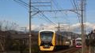 静岡と清水を結ぶ小さな鉄道