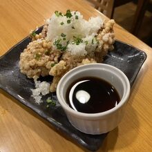 鬼おろし鶏唐揚げ