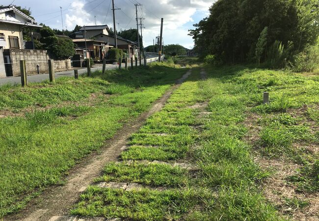 味わい深い廃線風景