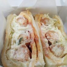 エビフライサンド