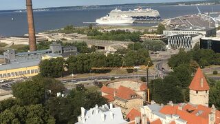 塔からの眺めが素晴らしい