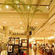 あっヤシの木のオブジェ