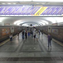 この駅のホーム