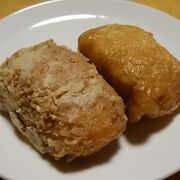 大判焼きやいなり寿司