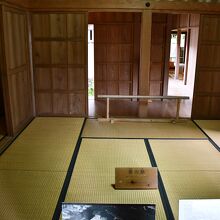 御殿の内部